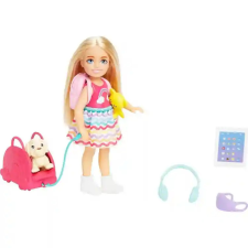 Mattel Barbie utazó Chelsea baba kiskutyával barbie baba