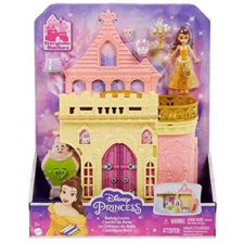 Mattel Disney Hercegnők: Mini Belle hercegnő palotája (HLW92/HLW94) (HLW92/HLW94) játékfigura