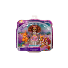Mattel Enchantimals Filigree Fox és rókacsaládja baba