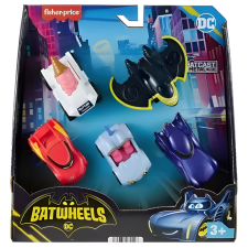 Mattel Fisher-Price Batwheels 5 db-os Kisautó szett 1/55 autópálya és játékautó