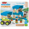 Mattel Fisher-Price: Wonder Makers tengerparti bungaló építő készlet 35db-os - Mattel