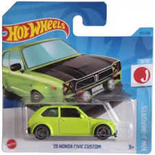 Mattel Hot Wheels '73 Honda Civic Custom kisautó autópálya és játékautó