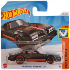 Mattel Hot Wheels '77 Pontiac Firebird T/A kisautó autópálya és játékautó
