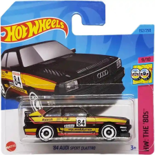 Mattel Hot Wheels '84 Audi Sport Quattro kisautó autópálya és játékautó
