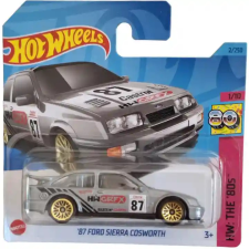 Mattel Hot Wheels '87 Ford Sierra Cosworth kisautó autópálya és játékautó