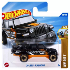Mattel Hot Wheels: 20 Jeep Gladiator kisautó autópálya és játékautó