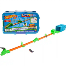 Mattel Hot Wheels 2 az 1-ben átalakítható ugratós versenypálya dobozban autópálya és játékautó