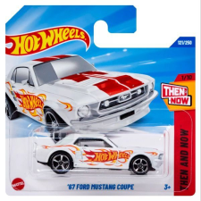 Mattel Hot Wheels: 67 Ford Mustang Coupe kisautó autópálya és játékautó