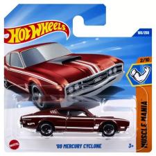 Mattel Hot Wheels: 69 Mercury Cyclone kisautó autópálya és játékautó