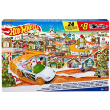 Mattel Hot Wheels Adventure Adventi naptár - Mattel autópálya és játékautó