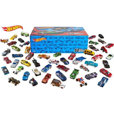 Mattel Hot Wheels Angol ajándékcsomag 50db (V6697) autópálya és játékautó