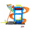 Mattel Hot Wheels City: Emeletes autómosó pályaszett színváltós kisautóval (HTN80) (HTN80)