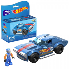 Mattel Hot Wheels Corvette játékautó pilótával - Kék autópálya és játékautó