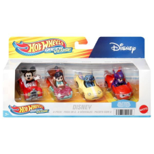 Mattel Hot Wheels: Disney Racer Verse kisautó csomag - 4 db-os autópálya és játékautó