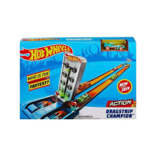 Mattel Hot Wheels: Dragstrip Champion gyorsulási bajnokság pályaszett - Mattel autópálya és játékautó