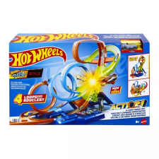 Mattel Hot Wheels: Dupla-Dupla hurokpálya autópálya és játékautó