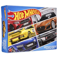 Mattel Hot Wheels: Európa kisautó szett - 6 db-os autópálya és játékautó