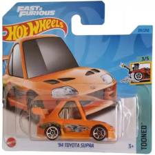 Mattel Hot Wheels Fast & Furious '94 Toyota Supra kisautó autópálya és játékautó