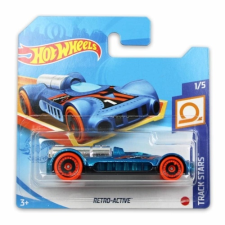Mattel Hot Wheels fém kisautó Retro-Active autópálya és játékautó