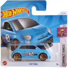Mattel Hot Wheels Fiat 500e kisautó autópálya és játékautó