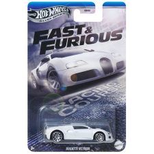 Mattel Hot Wheels: Halálos iramban Bugatti Veyron fehér kisautó 1/64 - Mattel autópálya és játékautó