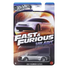 Mattel Hot Wheels: Halálos iramban kisautó - Delorean Alpha 5 autópálya és játékautó