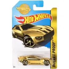 Mattel Hot Wheels kisautó - Bullet Proof autópálya és játékautó