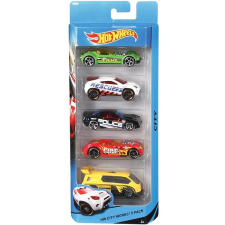 Mattel Hot Wheels Kisautók 5 db autópálya és játékautó