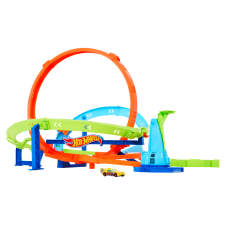 Mattel Hot Wheels Loop Cyclone Challenge Versenypálya autópálya és játékautó