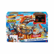 Mattel Hot Wheels Monster Truck Arena Smashers Spin-Out Challenge autópálya és játékautó