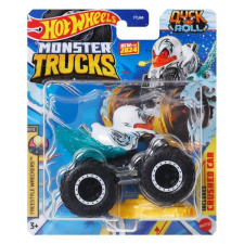Mattel Hot Wheels Monster Trucks: Duck N Roll kisautó, 1:64 autópálya és játékautó