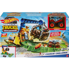 Mattel Hot Wheels Monster Trucks: Live Aréna Rhinomite zúzda pálya szett - Mattel autópálya és játékautó