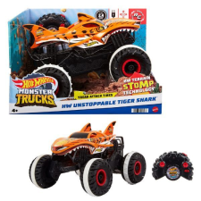 Mattel Hot Wheels: Monster Trucks RC terepmászó - Tiger Shark autópálya és játékautó