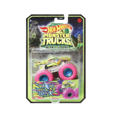 Mattel Hot Wheels: Monster Trucks Shark Wreak sötétben világító autó - Mattel autópálya és játékautó