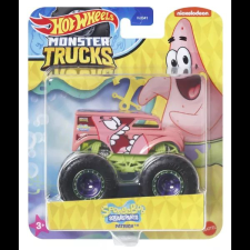 Mattel Hot Wheels: Monster Trucks, Spongyabob Kockanadrág - Patrik autópálya és játékautó