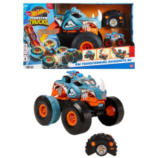 Mattel Hot Wheels Monster Trucks - Távirányítós átalakítható Rhinomite autópálya és játékautó