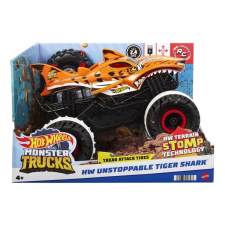 Mattel Hot Wheels Monster Trucks Tiger Shark a megállíthatatlan távirányítós jármű makett