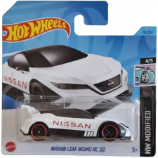 Mattel Hot Wheels Nissan Leaf Nismo RC_02 kisautó autópálya és játékautó