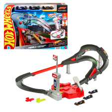 Mattel Hot Wheels Racing F1 Sprint Rennstrecke autópálya és játékautó