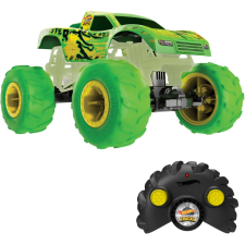 Mattel Hot Wheels RC Monster Trucks Gunkster távirányítós autó - Zöld távirányítós modell