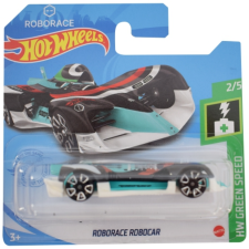 Mattel Hot Wheels: Roboracer Robocar fekete-fehér kisautó 1/64 - Mattel autópálya és játékautó