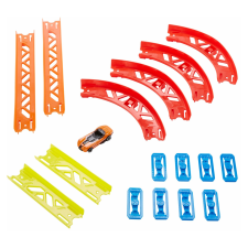Mattel Hot Wheels Track Builder: Prémium kanyarcsomag kiegészítő szett autópálya és játékautó