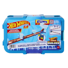 Mattel Hot Wheels Track Builder - Természeti Erők pályaszett - Jég (HKX40) autópálya és játékautó