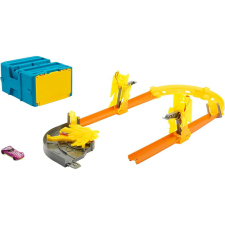 Mattel Hot Wheels Track Builder vonatpálya autópálya és játékautó