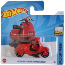 Mattel Hot Wheels Vespa 90 SS Super Sprint (1966) kismotor autópálya és játékautó