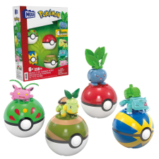 Mattel HWR77 Pokémon 4 db növény típusú Pokémon szett játékfigura