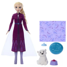 Mattel Jégvarázs: Elza és a kis jegesmackó játékszett baba