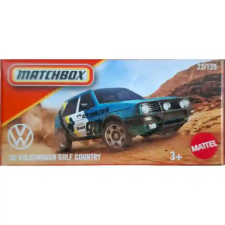 Mattel Matchbox &#039;90 Volkswagen Golf Country kisautó autópálya és játékautó