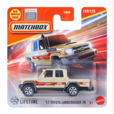 Mattel Matchbox: 17 Toyota Landcruiser 78 kisautó autópálya és játékautó