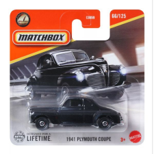 Mattel Matchbox: 1941 Plymouth Coupe kisautó autópálya és játékautó